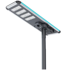 SUNDE Solar LED Street Light IP65 Waterproof 3-Year Warranty High Power Outdoor Die Cast Aluminum with Long Lighting Time