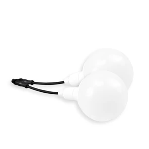 High Quality 24V 80mm DMX512 Digital pixel RGBW pixel Bulb for Night Club Study Light Exhibition Lighting
