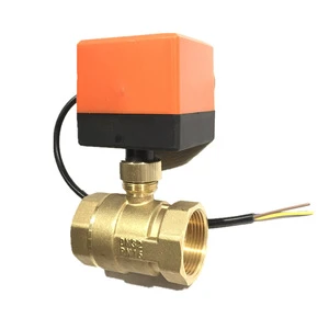 DN15 DN20 DN25 DN32 DN40 DN50 12V 24V 220V Three Wire Two Control Electric Ball Valve