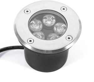 Outdoor Garden Underground Lamp 5W AC110V Cold White LED Inground Buried Light