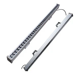 Outdoor Full Color LED Wall Washer Light 18W 24W 36W 48W Wireless DMX Control IP65 Rating Aluminum Lamp Body