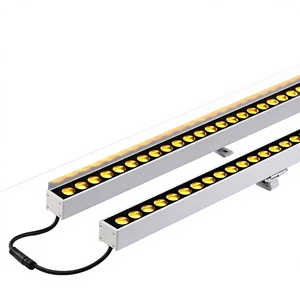 LED IP65 Waterproof Aluminum Wall Washer Light Outdoor Spotlight Building Bridge Lighting Exterior Wall 24V Colorful Sign