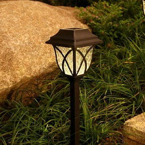 Hot Selling Solar Garden Lamp Waterproof Led IP65 Lawn Lamp Outdoor Decoration Courtyard Garden Lawn Layout Ground Plug Light