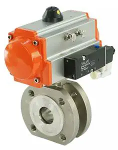 Stainless steel AISI 316 Ball Valve DNOVA BV3232P-FP-Fb-ISO-H 16 bar, full bore wafer, stainless steel SS316 compact flanged...