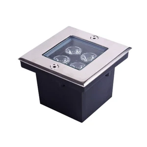 4W LED Underground Light Buried Recessed Floor Yard Path Landscape Garden Lamp IP65 Rated Aluminum Construction
