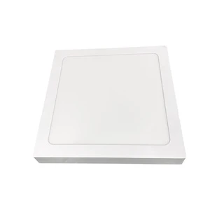 Customized Shape 6w 12w 18w 24w Brightness White IP44 Surface Mounted square Led Panel Light
