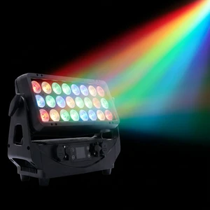 Building Bridge Landscape Concert 24x20W RGBALC 6in1 LED Wash Architectural Light IP65 DMX512 Wide Beam
