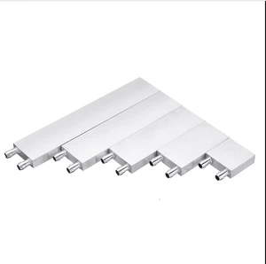 Liquid Water Cooler Heat Sink System For Graphics Radiator Heatsink Endothermic Head Silver