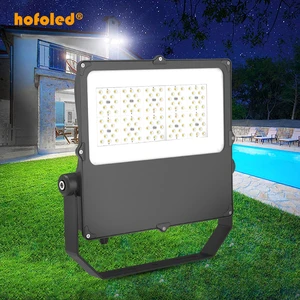 200W 300W 400W LED Flood Light for Sports Tennis Court Arena Stadium Lights IP66 Rating Aluminum Glass Lamp Body AC Power