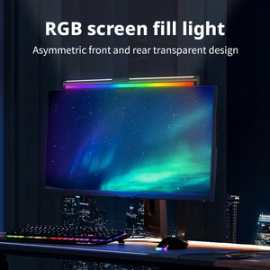 Smart RGB Remote Working Dimmable USB Power Monitor Officeworks LED Bar Light LED Computer Night Light Smart Home Lights LED