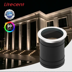 Litecent High Quality 10W Underground Light Dali 0-10V Dimming Ground Landscape Light for Outdoor Garden and Recessed Path IP67