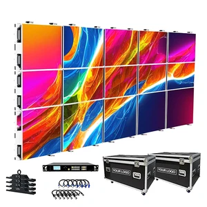 Best Seller Full Color P2.6 P2.9 P3.91 P4.81 Curved Outdoor Indoor Video Wall Panel Stage Rental LED Display Screen For Events