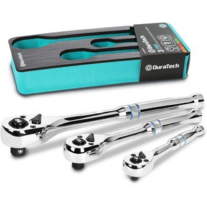 DURATECH 3pcs Ratchet Set 1/4