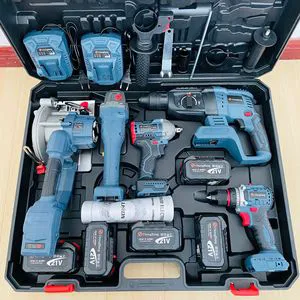 MKT Combo Power Tools 5 Kits Lithium Battery Cordless Tool Set OEM 3-Year Warranty