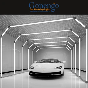 LED Tunnel Lights Cold White Aluminum Body Custom Workshop Working Light Car LED Detailing