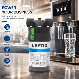 LEFOO 24v 100PSI Food Grade Commercial Water Booster Diaphragm Pump 980ml/ml For Water Dispenser Ro Pump