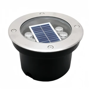6W Solar Power Wireless LED Buried Underground Light Square Plaza Street Courtyard Park Garden Road Solar Energy Inground Lamp