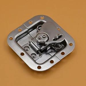 Small Steel Chrome Professional Luxury Flight Case Butterfly Twist Latch With Padlockable Hole FS1203