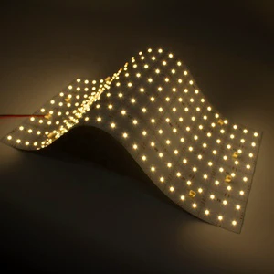 OEM OBM New Comer SMD 2835 Backlight Marble Countertop Cuttable 24V High Density Flexible Copper LED Sheet Flex Light Panel