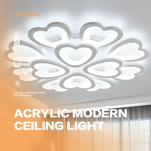 New Modern Surface Mounted Ceil Lamp Fixtures 2.4g App Remote Control Lighting Corridor Home Led Ceiling Light Vintage
