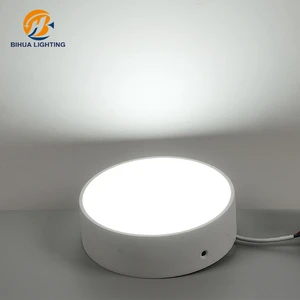 Commercial Lighting Surface Office CE RoHs Round Aluminum PP AC 18w 24w 36w 48w Smd Led Panel Light
