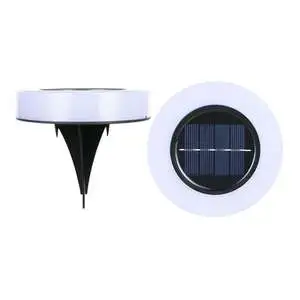 8 LED Solar Garden Underground Light Outdoor Waterproof Landscape Step Lamp Solar Buried Lights for Lawn Pathway Yard