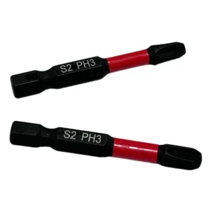 Drill Accessories PH3 Phillips Bits Length 50.8mm Magnetic Ring Screwdriver Bit