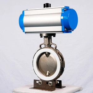 Pneumatic/Electric Butterfly Valve Sanitary Stainless Steel Butterfly Valve for Petroleum