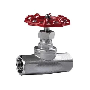 200WOG Forged SS304 NPT Internal Thread Globe Valve American Standard Thread Shut-off Valve For Petrochemical Heating System