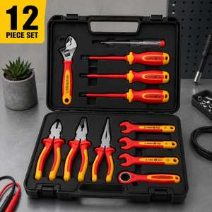 High Precision VDE Certified Hand Tool Kit 1000V Safety Standard Hard Storage Case Factory Wholesale OEM ODM Available