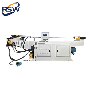 Manual Feeding, Suitable for Iron and Steel Pipes, 63 Semi-automatic Hydraulic Pipe Bending Machine