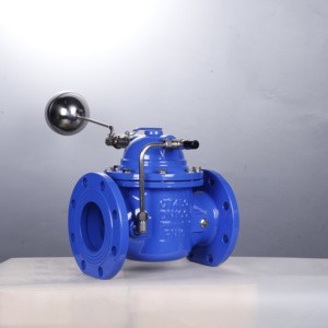 Ductile Iron Remote Float Industrial Hydraulic Check Control Valve Flange End ISO9001 Certified ANSI Standard Water OEM PN16