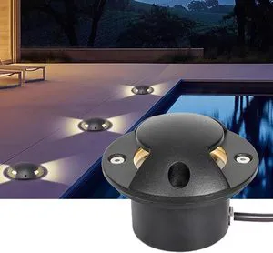 IP65 Waterproof Floor Recessed Deck Inground Spotlight Outdoor Landscape Ground Buried Lamp Led Underground Light