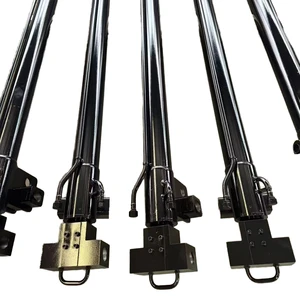 Customizable Double Acting Steel Long-Stroke Hydraulic Cylinder Hard Chrome Plated Surface Integrated Valve Block Rod Head 1
