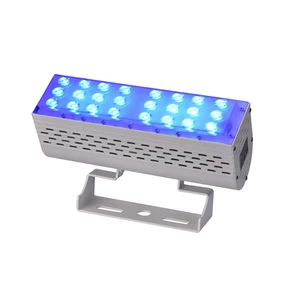ETL Listed Outdoor IP67 DMX Color Changing 50w 100w 150w 200w 300w RGB Flood Light LED Wall Washer for Building and Bridge