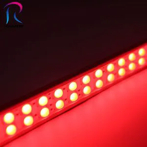 LED Wall Washer SMD5050 0.3m 0.6m 1m RGB RGBW White Color 2 Rows IP67 Waterproof Wall Washer Led