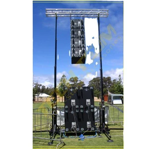Steel 5.3M Telescopic Crank Lighting Bridge Lifting Tower for Outdoor/Indoor Use