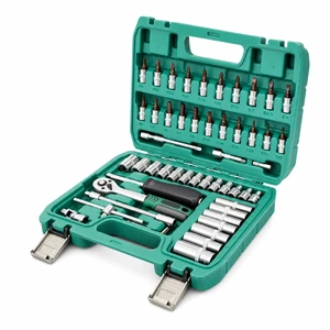 Multifunctional 53pcs 1/4 Inch Metric Aluminum Alloy Automotive Industrial Repair Tool Set OEM/ODM Easy Operation Extension Rods