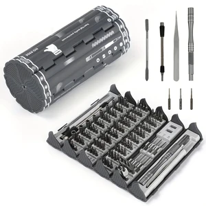 Multi Functional Screwdriver Set 128 in 1 Portable Precision Hand Screw Drivers Kit New Folding Maintenance and Care Tools