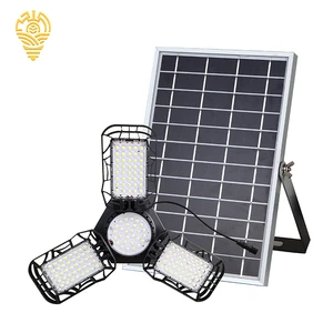 Solar Powered LED Ceiling Light Indoor/Outdoor Remote Control Feature with Abs Engineering Plastics