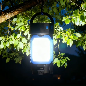 Camping Light, Rechargeable Battery, LED Light, 2600 Lumens, Waterproof Tent Light, Emergency Flashlight, Storm Fishing, Hiking