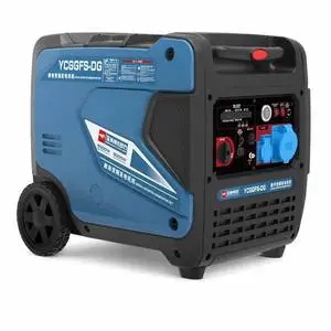 Super Silent 5.5kw Gasoline Generator 6kW Max Portable Digital Inverter Generator Set Three Ways Start For Various Scenario