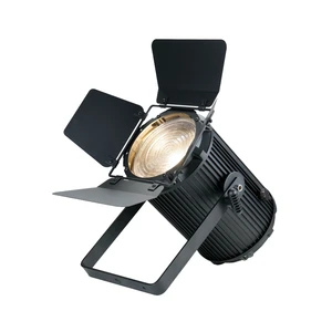 200W LED Film Spotlight 3200K/5600K Adjustable Focus Dimming Theater Spot Fresnel Lens for Photography Stage Camera Lighting