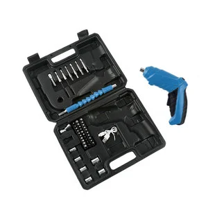 Multi-functional Electric Screwdriver Set with Bits Sockets Cordless Rechargeable Screwdriver Small Handheld Tool Kit Factory