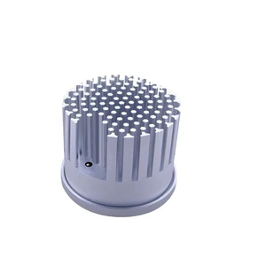 Customizable 27-fin Radiator GPU Cooler IC Module Aluminum Profiles 6000 Series Heat Sink Electronics Silver Cutting CE
