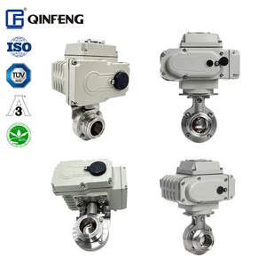 Factory Wholesale Thread OEM Stainless Steel Wire Buckle 3-Chip Ball Valve Electric Actuator 2-Way Valve Internal Ball Valve