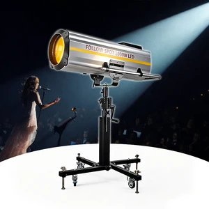 1000W Professional LED Follow Spot Light DMX Stage Spotlight For Wedding Party Theater Live Show