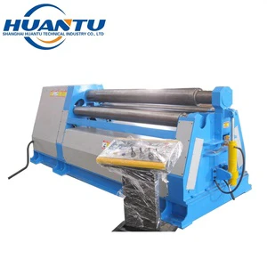 Roller Conventional Roller, Cylinder Bending Machine, End Plate For Roll 3 And 4 Huantu Machinery Hydraulic Automatic 5 Years