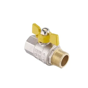 High Quality Butterfly Handle Copper Union Ball Valve Thread Ball Valve