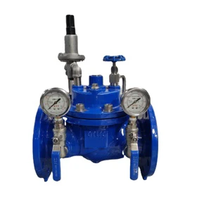 200X Globe Type PRV Pilot Operated Cast Iron Pressure Reducing Valve for Water Applications